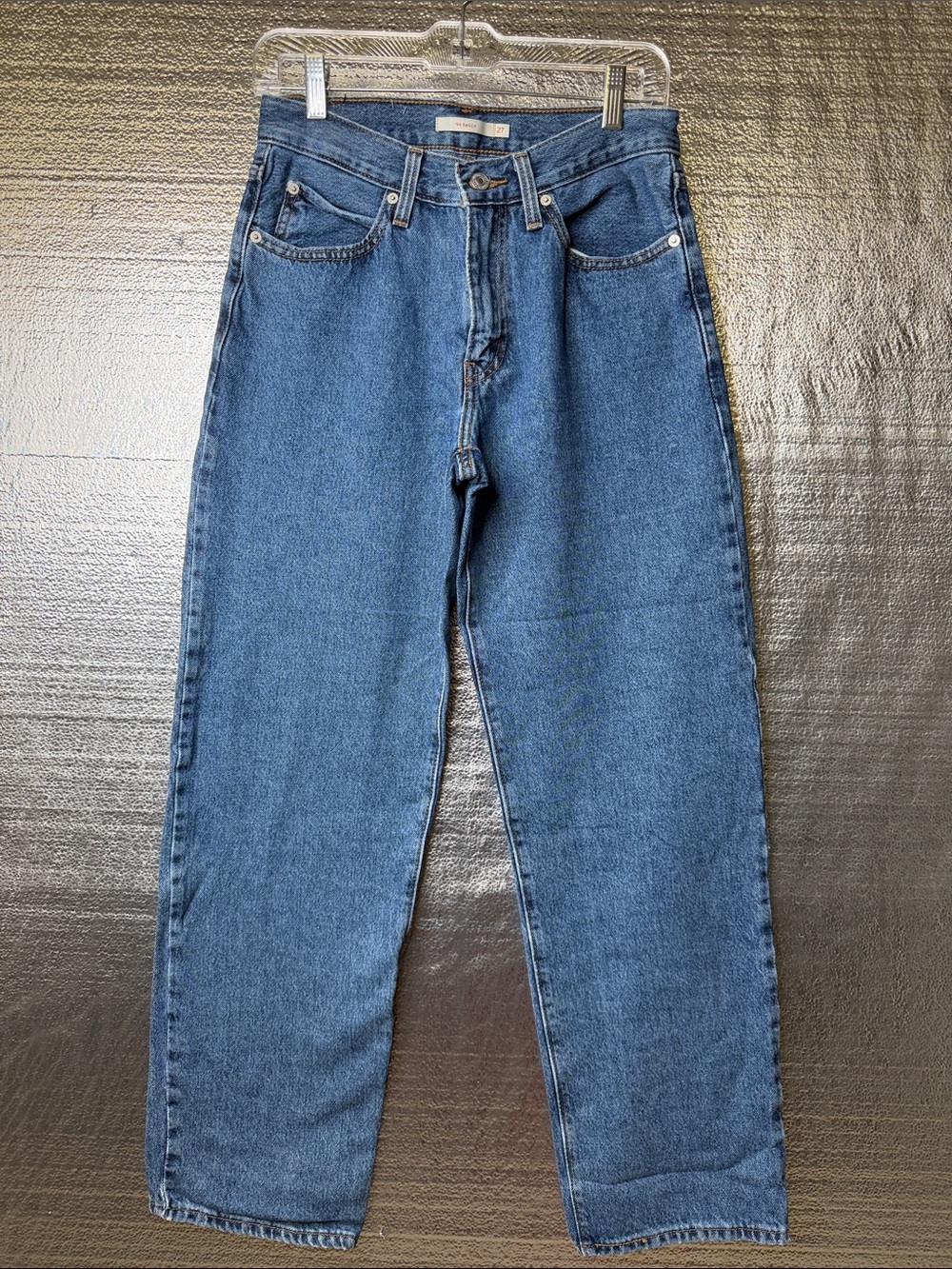 Levi's Women's Boyfriend Jeans in Medium Blue